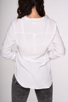 Bavlnená košeľa s dlhým rukávom biela 2 | Košele, blúzky | benatki.com