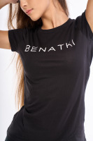 Bavlnené tričko s potlačou, čierne 2 | Tričká, topy | benatki.com