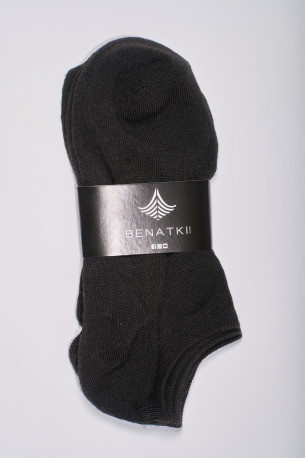 2 páry naťahovacích ponožiek, čierne