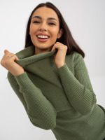 Rolákový sveter, khaki 1 | Ženy | benatki.com