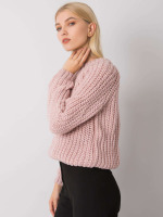 Vlnený sveter, svetloružový 2 | Ženy | benatki.com